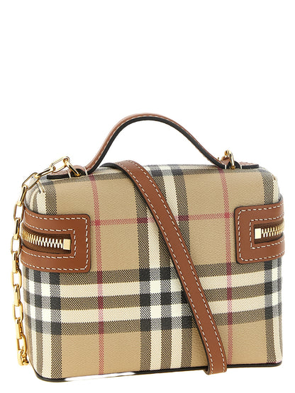Mini Check Vanity Bag