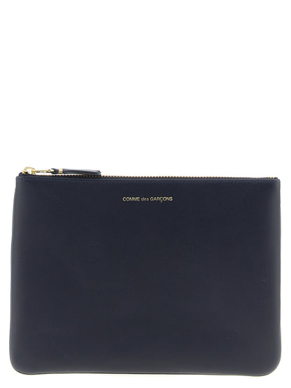 Arecalf Leather Zip Pouch
