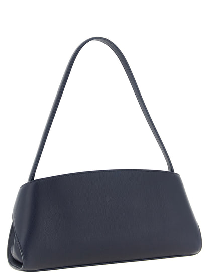 Hug East-West Leather Shoulder Bag