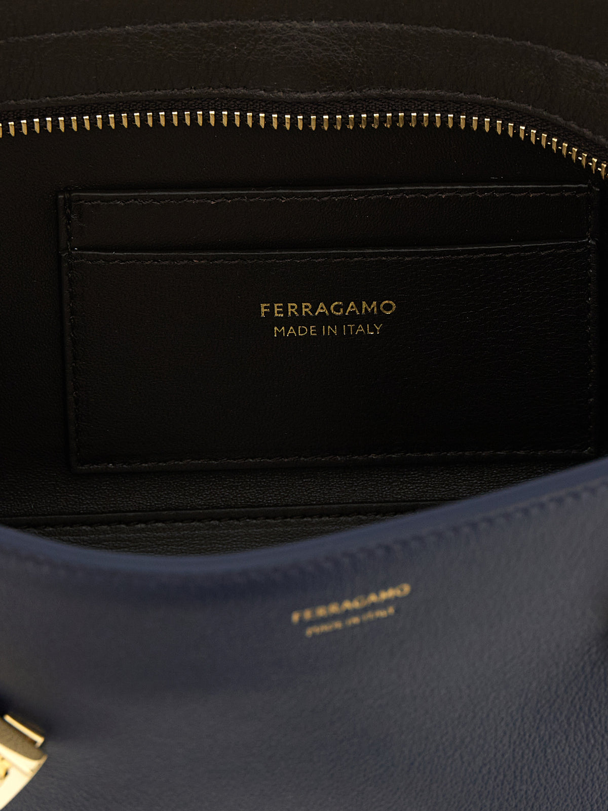 Hug East-West Leather Shoulder Bag