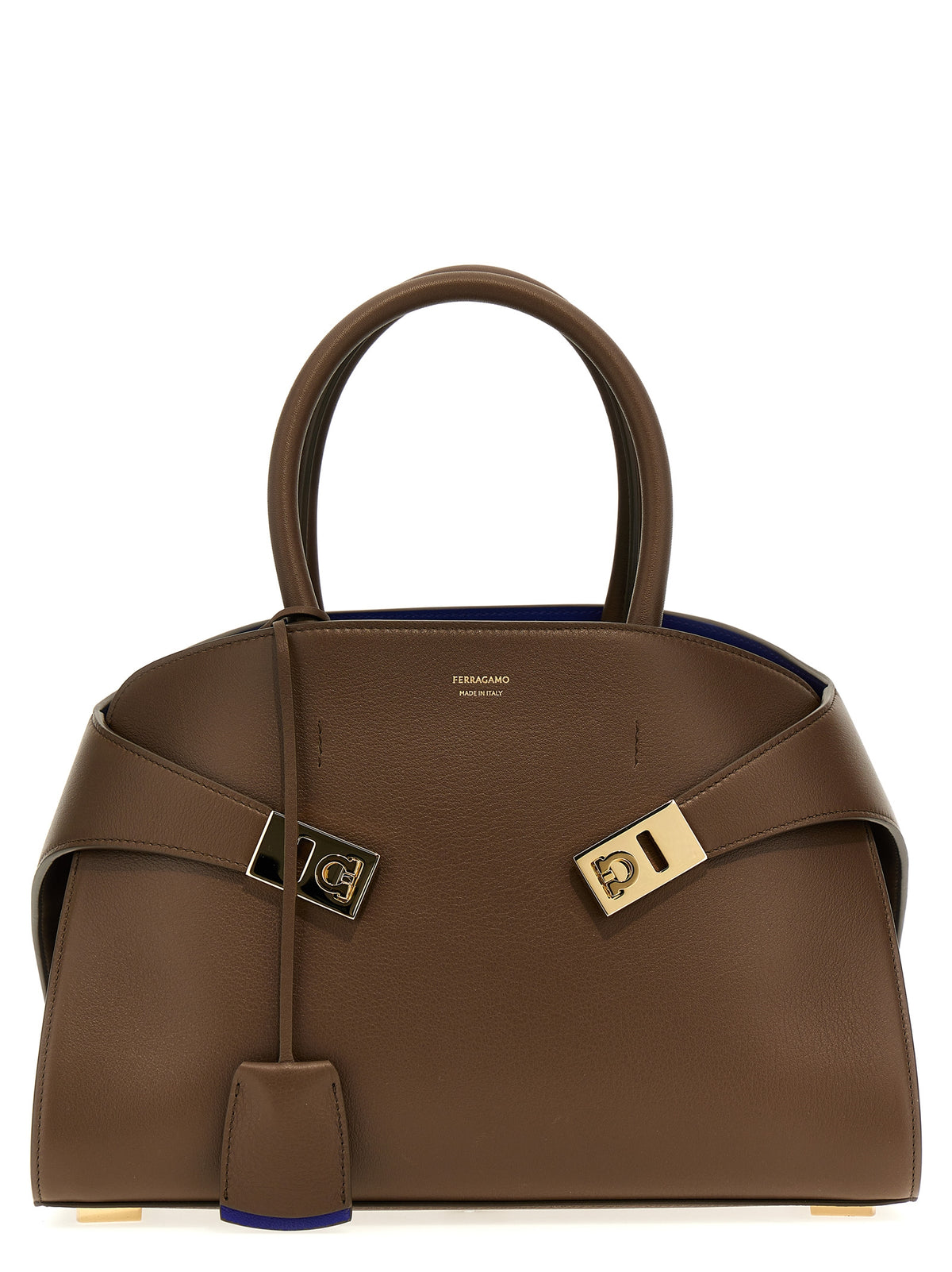 Hug Small Top Handle Leather Bag