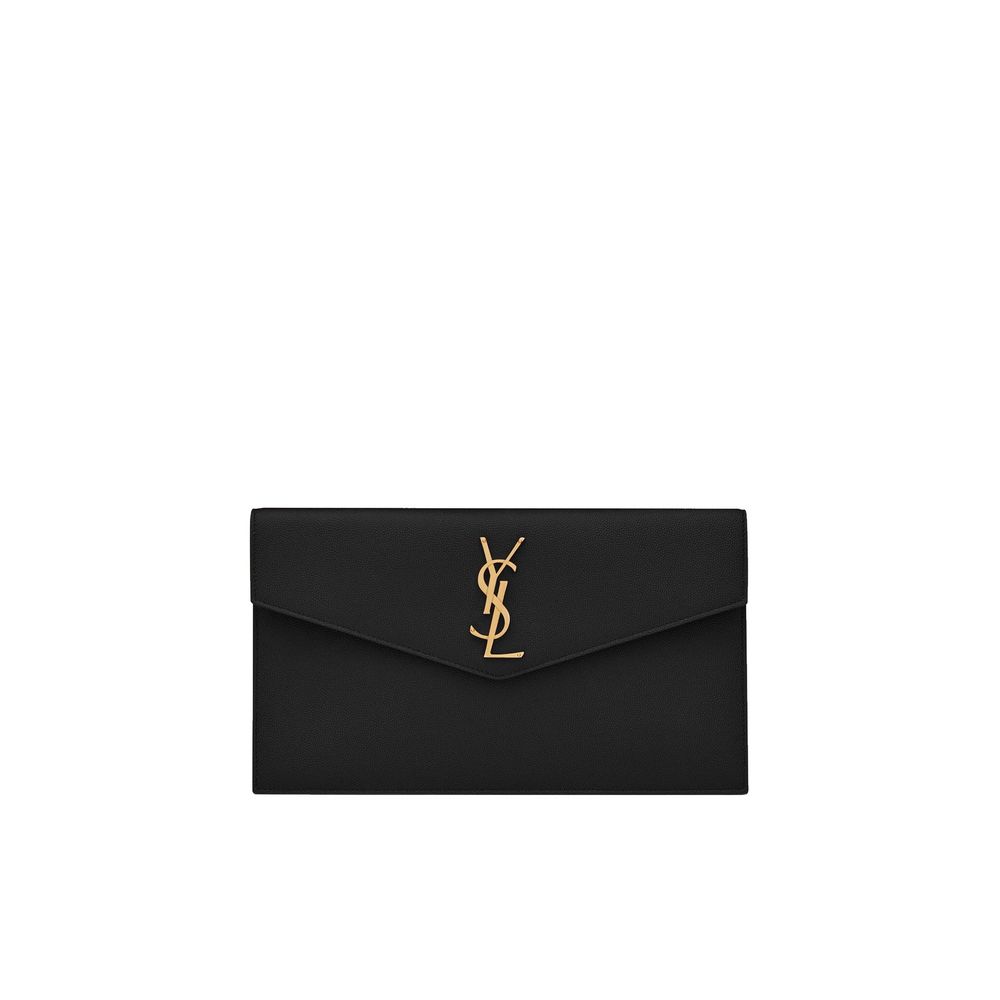 Uptown Pouch Leather Clutch Bag