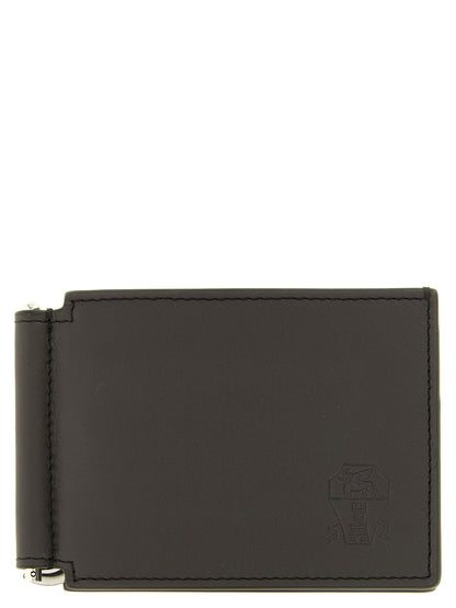 Leather Money Clip Wallet