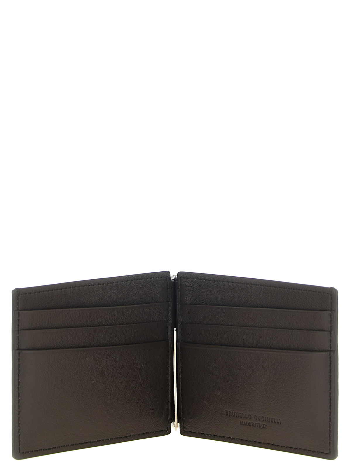 Leather Money Clip Wallet