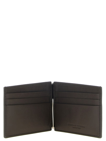 Leather Money Clip Wallet
