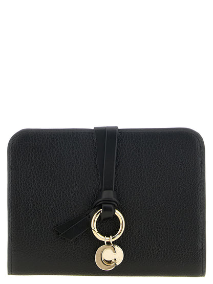 Alphabet Bifold Wallet in Grained Leather