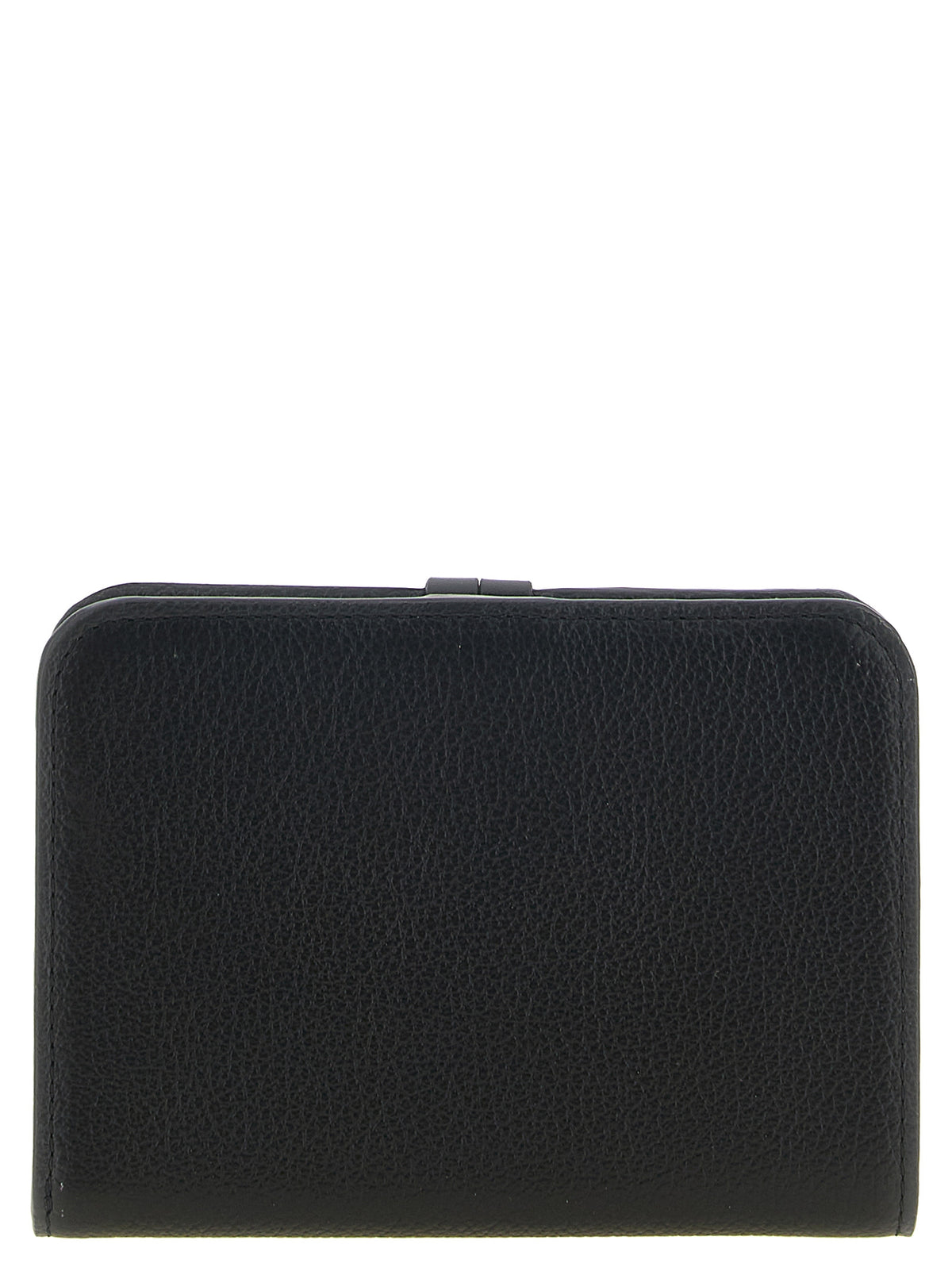 Alphabet Bifold Wallet in Grained Leather